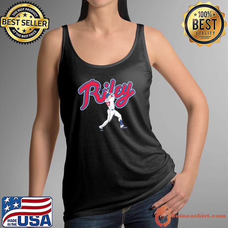 Austin Riley Slugger Swing American professional baseball third baseman T-Shirt