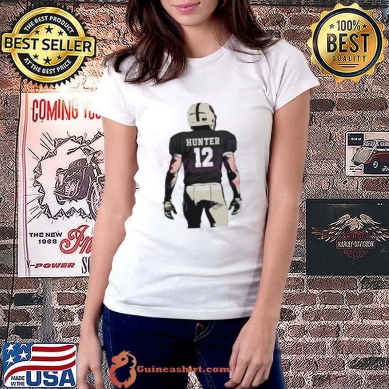 Awesome Personalized football player travis hunter Ladiestee