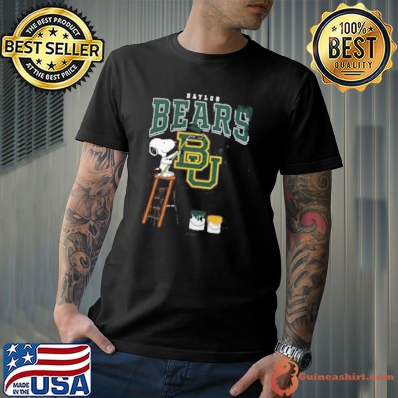 Baylor Bears Snoopy Painting Shirt