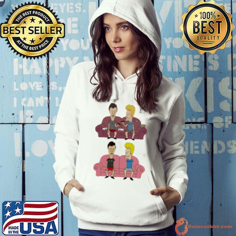 Beavis And Butthead Pink Couch Hoodie