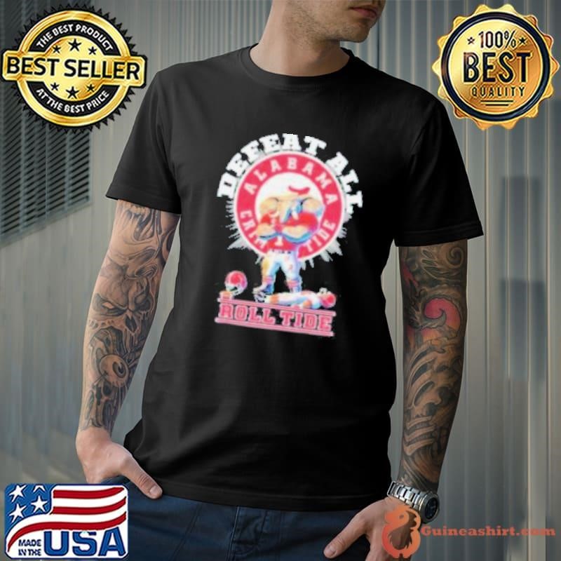 Big Al Defeated All Roll Tide Alabama Crimson Tide Shirt