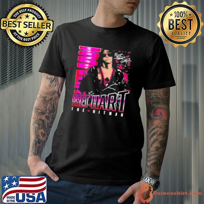 Bret Hart The Hitman Signature Shirt