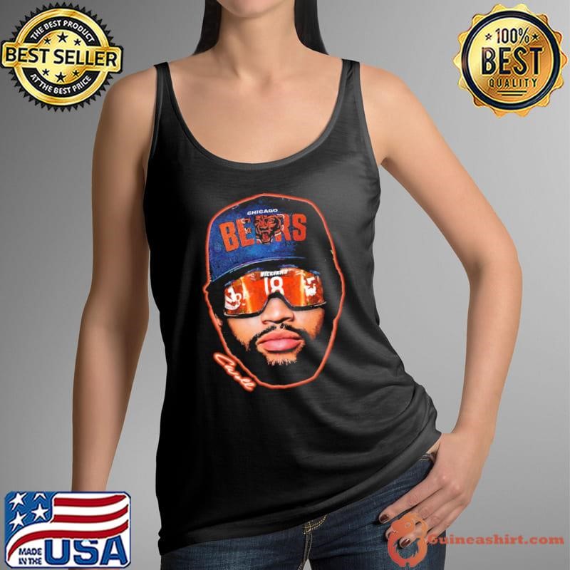 Caleb Williams Big Face American professional football quarterback T-Shirt