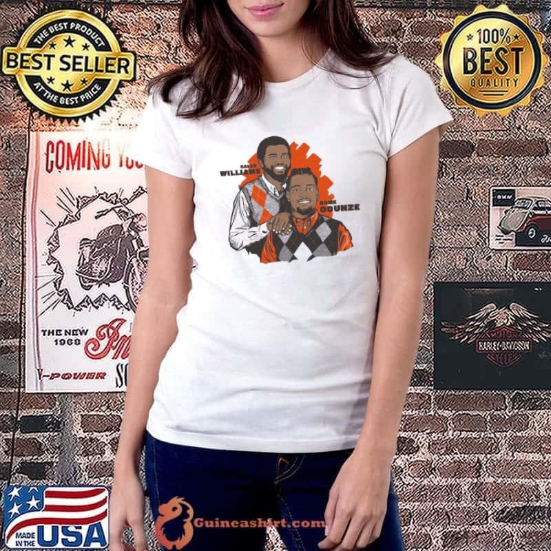 Caleb Williams & Rome Odunze Duo Portrait T-Shirt