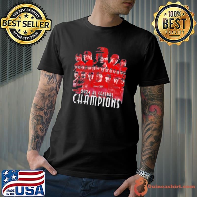 Cleveland Indians 2024 Al Central Champions MLB Shirt