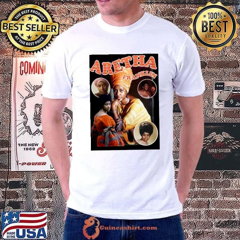 Custom Aretha Franklin Portrait shirt