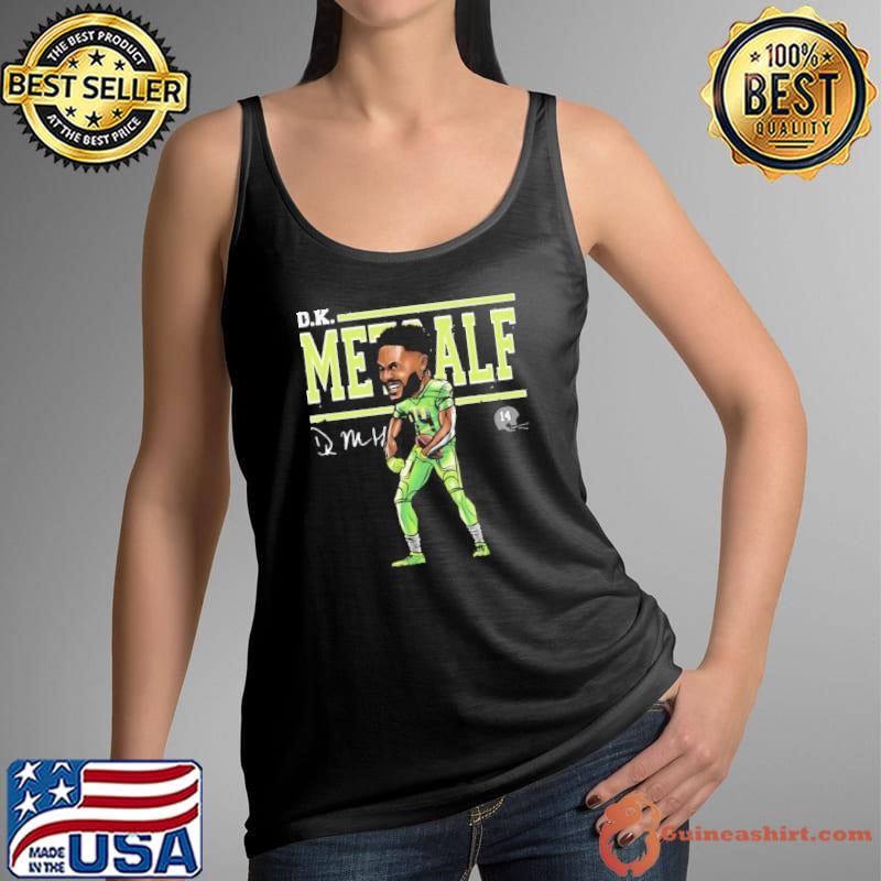 D.K. Metcalf American professional football wide receiver Seattle Cartoon Tank Top
