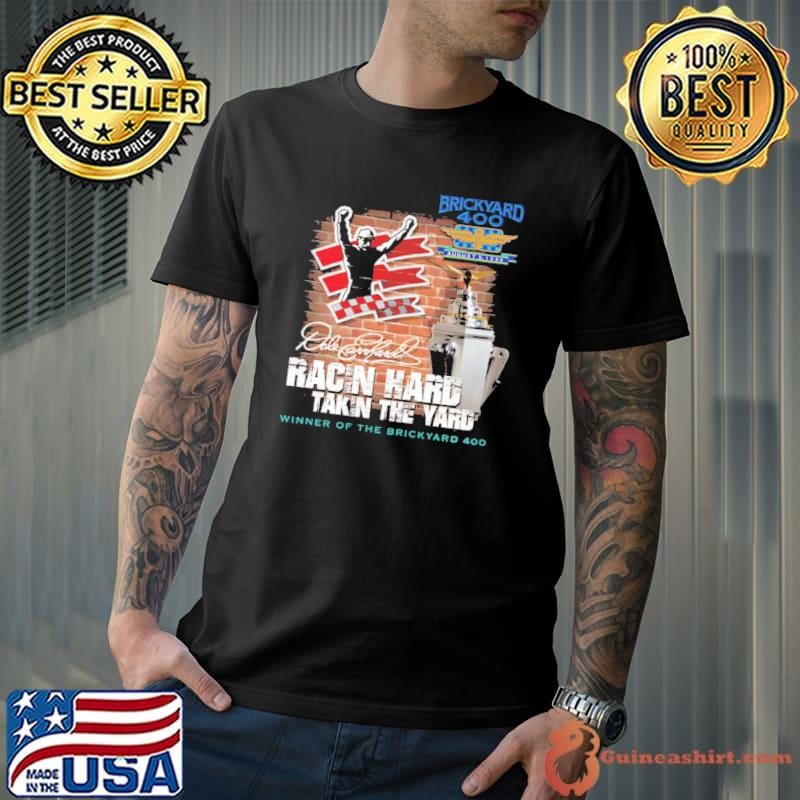 Dale Earnhardt 1995 Goodwrench Brickyard 400 Winner Signature T-Shirt