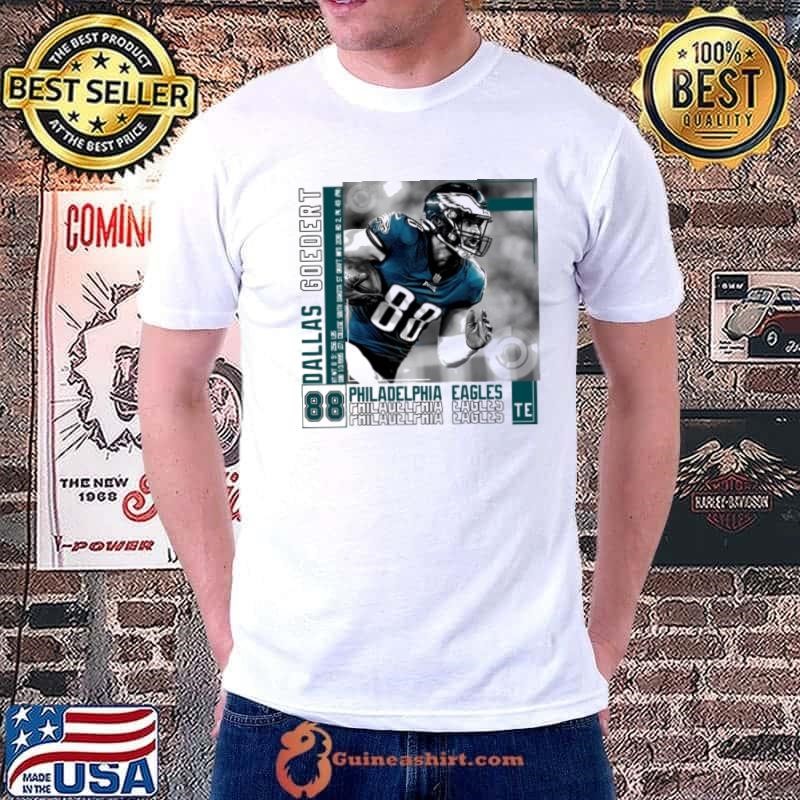 Dallas Goedert American professional football tight end Paper Poster T-Shirt