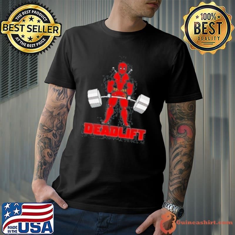 Deadpool Papa Swolio Deadlift Shirt