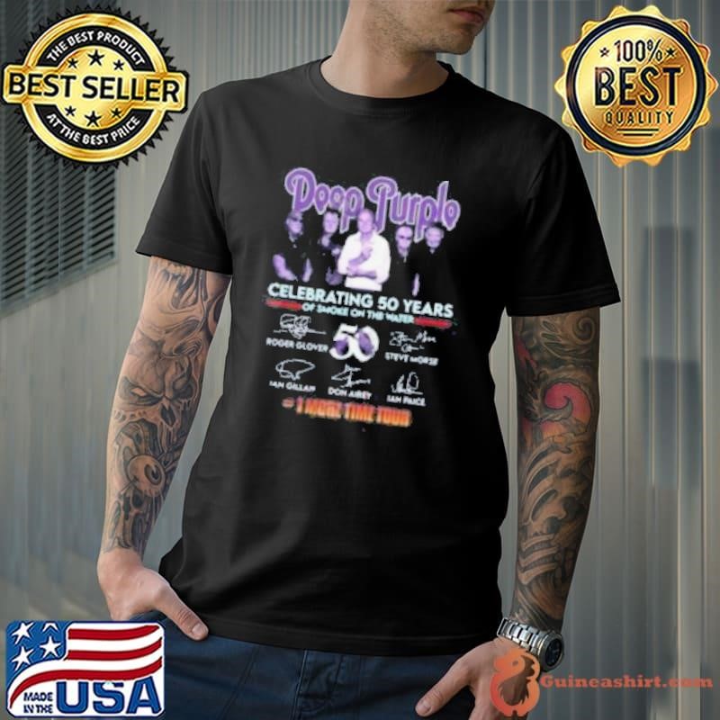 Deep Purple Celebrating 50 Years Of Smoke On The Water One More Time Tour Shirt