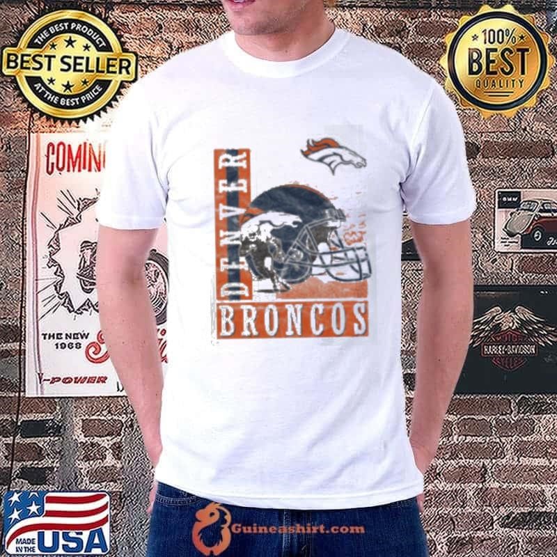 Denver Broncos Helmet Dash Shirt
