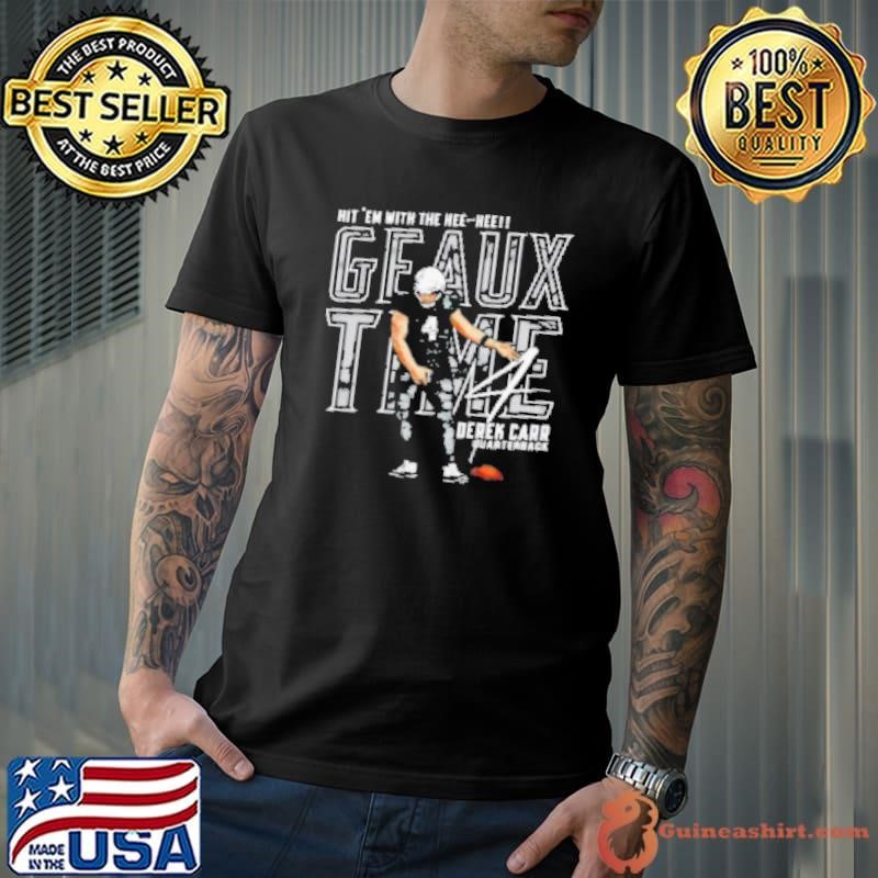 Derek Carr New Orleans Saints NFL football geaux time vintage Unisex