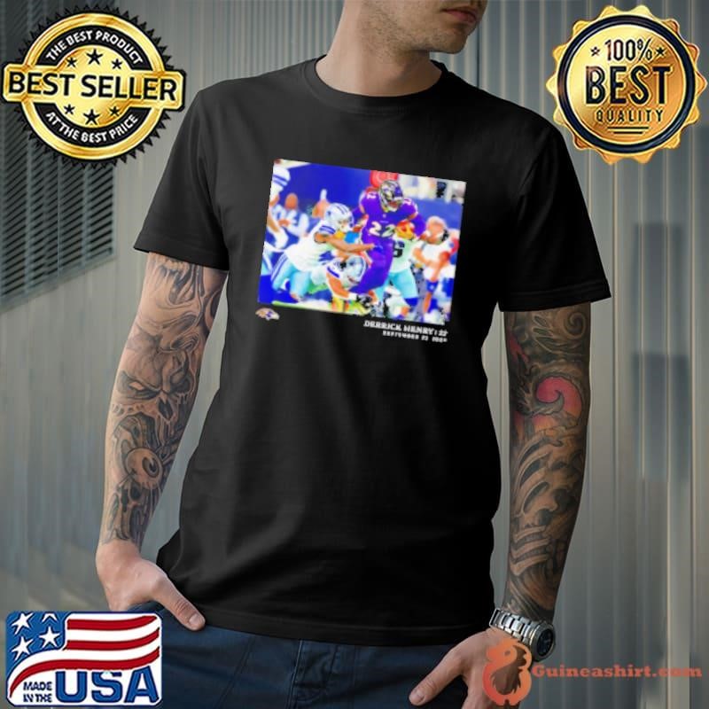 Derrick Henry Baltimore Ravens NFL flash features week 3 sep 22 2024 Shirt