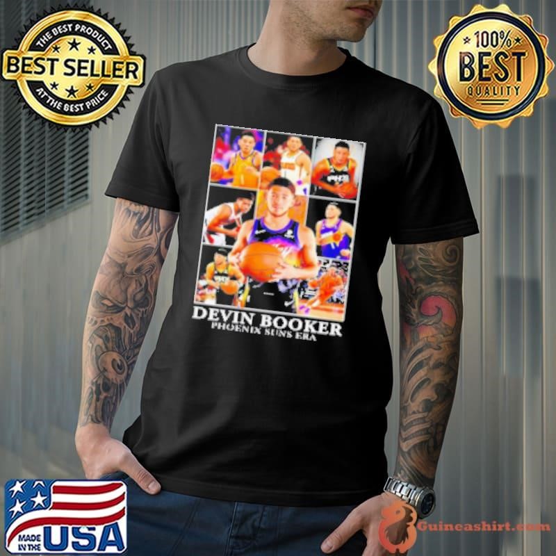 Deven Booker Photo Collage Phoenix Suns Era Basketball Shirt