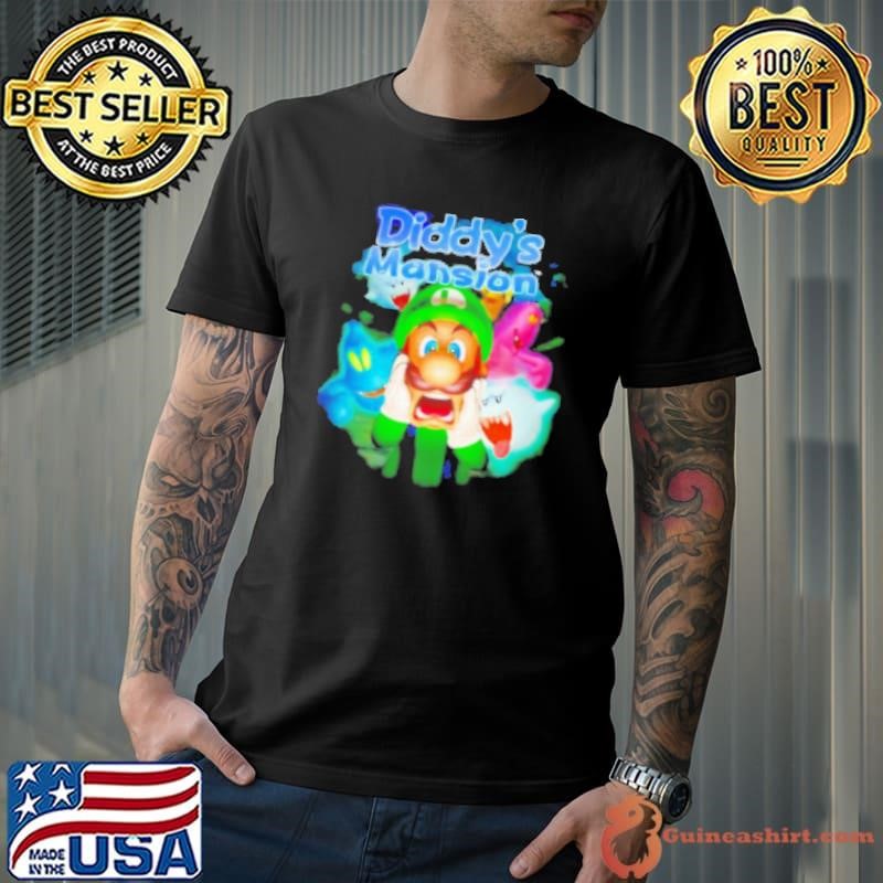 Diddy's Mansion Mario Design Retro Shirt
