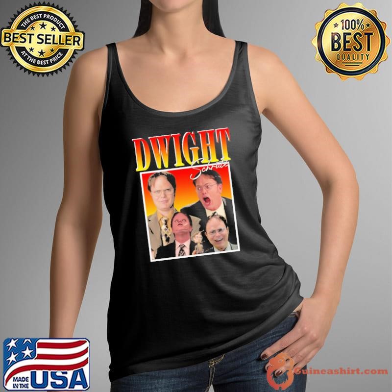 Dwight Schrute character on the American television series Retro Tank Top