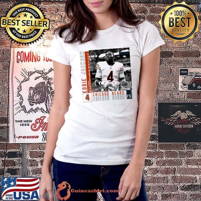 Eddie Jackson American professional football safety Paper Poster Ladiestee