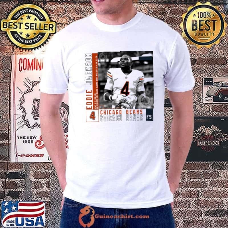 Eddie Jackson American professional football safety Paper Poster Unisex