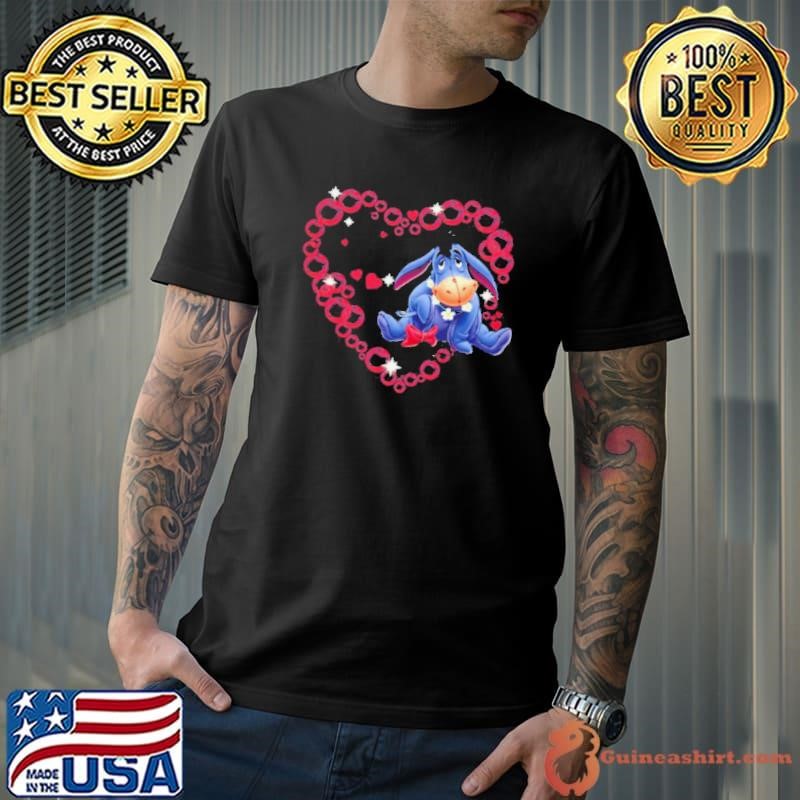 Eeyore Heart Valentine Day shirt