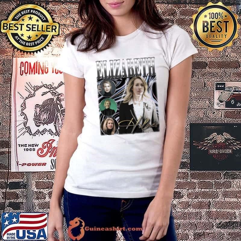 Elizabeth Holmes American biotechnology entrepreneur Bootleg Vintage T-Shirt