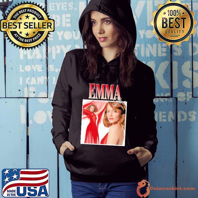 Emma Stone American actress singer and producer Retro Vintage Hoodie