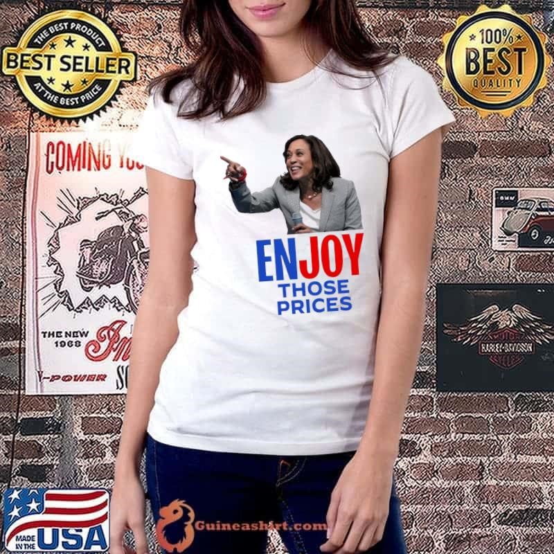 Enjoy Those Prices Kamala Harris Trump Joy Sticker 2024 Ladiestee