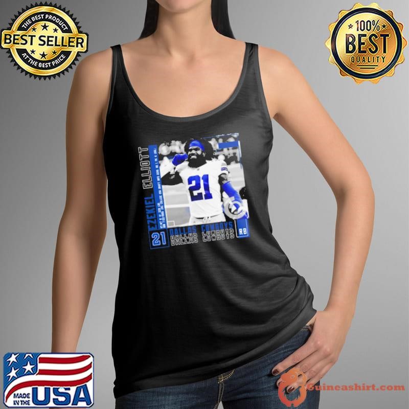 Ezekiel Elliott American football running back Paper Poster T-Shirt