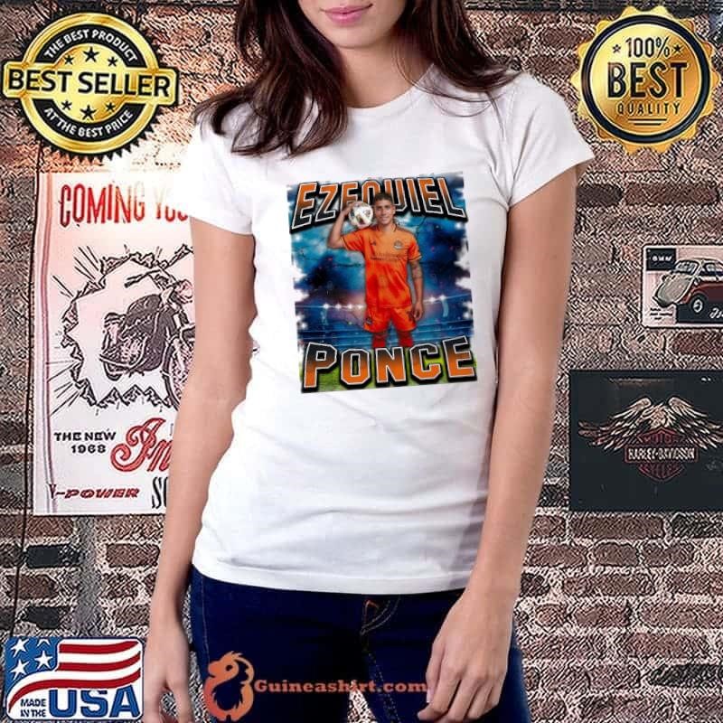Ezequiel Ponce Argentine professional footballer forward T-Shirt