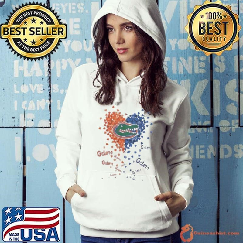 Florida Gators Heart Hoodie