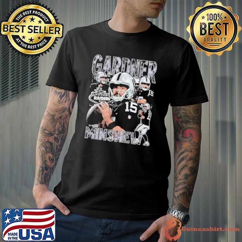 Gardner Minshew American professional football quarterback Retro Collage T-Shirt