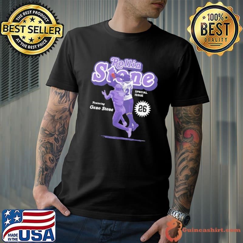 Geno Stone American professional football safety Baltimore Rollin Stone Unisex