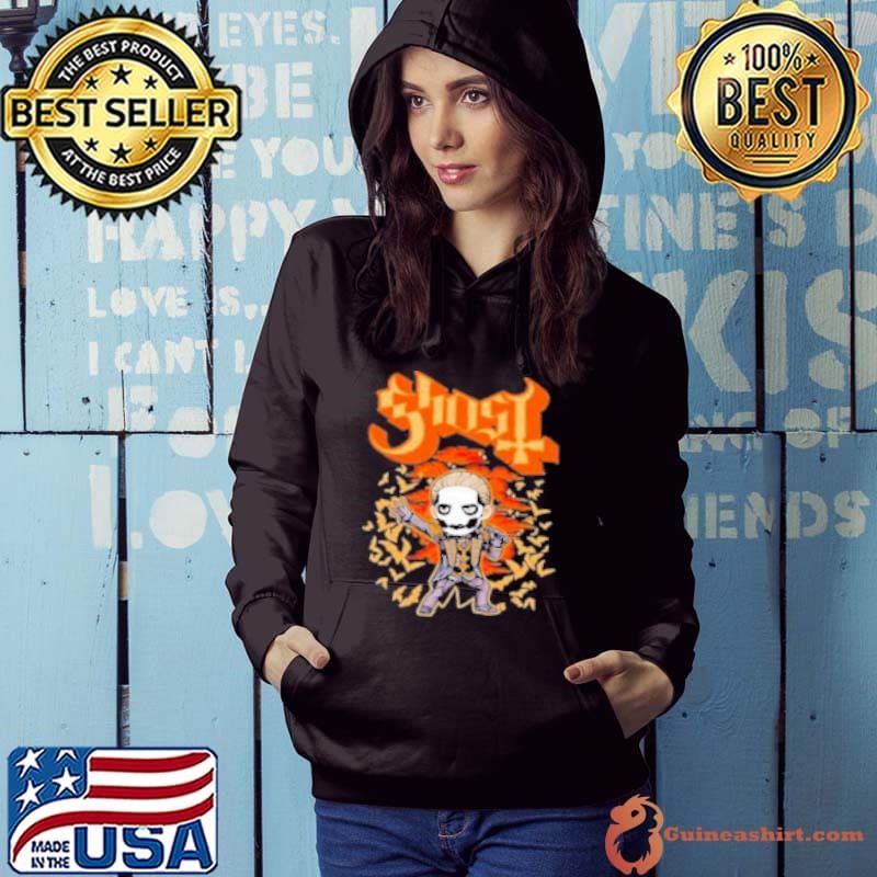 Ghost Orange Bat Oddler Hoodie