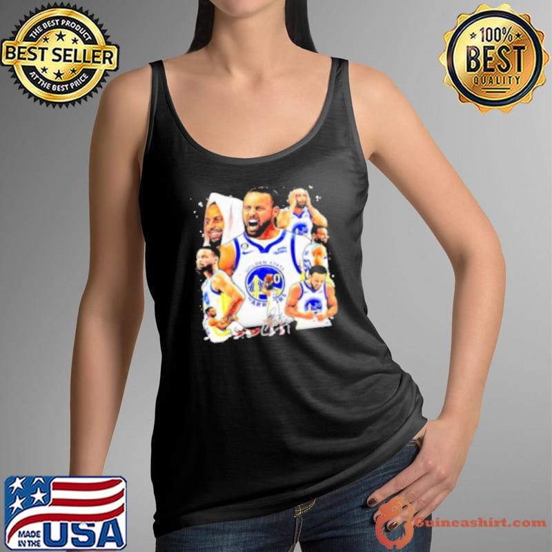 Golden State Warriors Stephen Curry II signature Tank Top