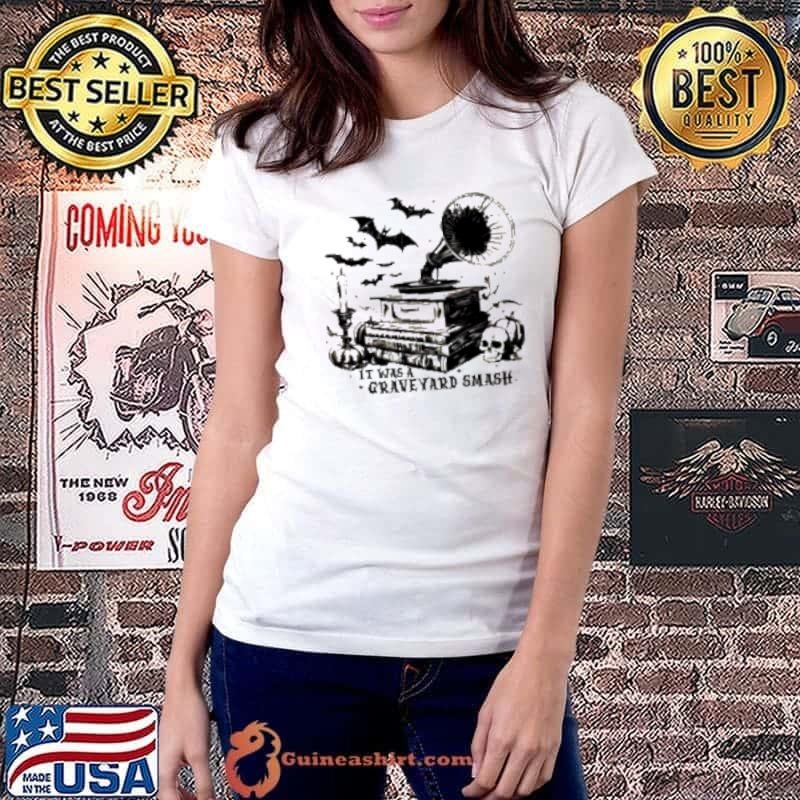 Graveyard Smash Spooky Season Halloween Party Graphic Ladiestee