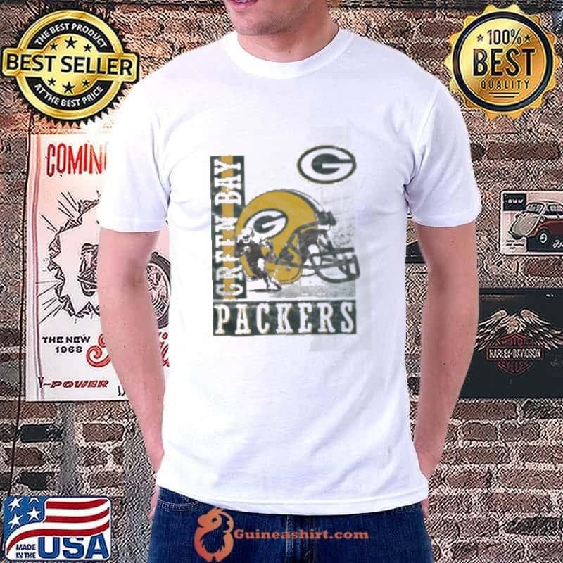 Green Bay Packers Helmet Dash Shirt