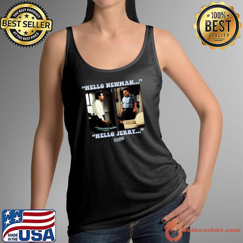 Hello Newman Hello Jerry Seinfeld Tank Top