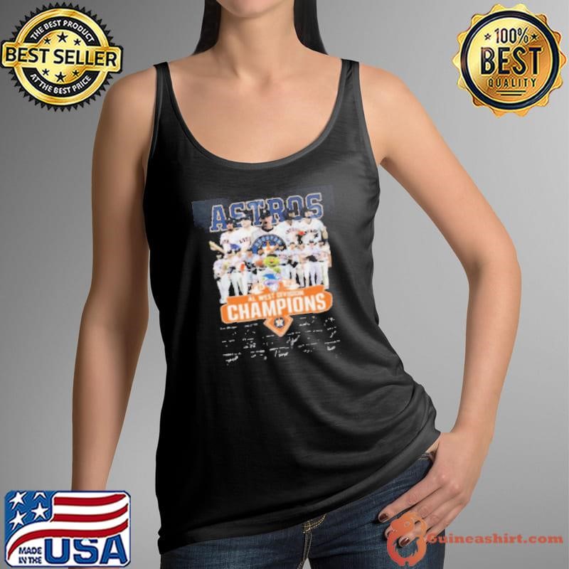 Houston Astros 2023 – 2024 AL West Division Champions Signatures shirt