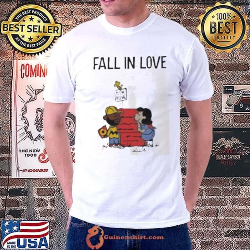 J Dilla of Slum Village Lucy of Peanuts Fall in Love Shirt