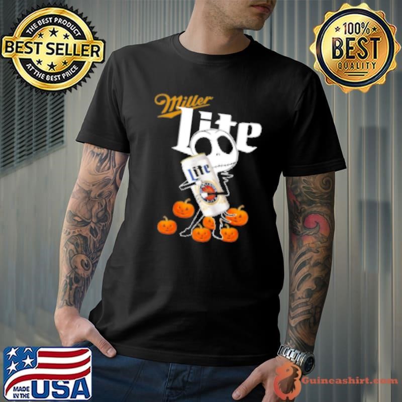 Jack Skellington Hug Miller Lite Halloween Unisex