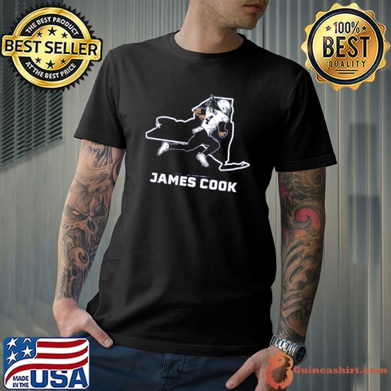 James Cook American professional football running back State Star T-Shirt
