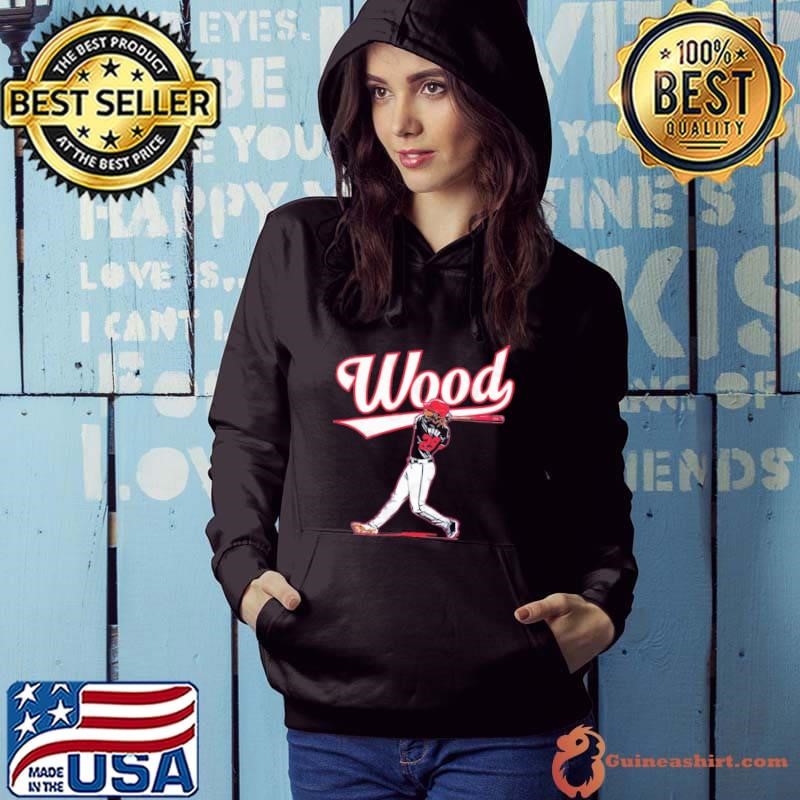 James Wood Slugger Swing American professional baseball outfielder Hoodie