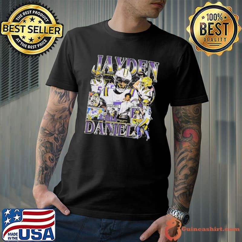 Jayden Daniels American professional football quarterback Vintage Unisex