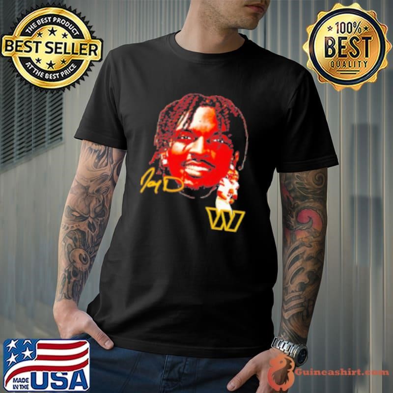 Jayden Daniels Washington Commanders season opener big face head Shirt