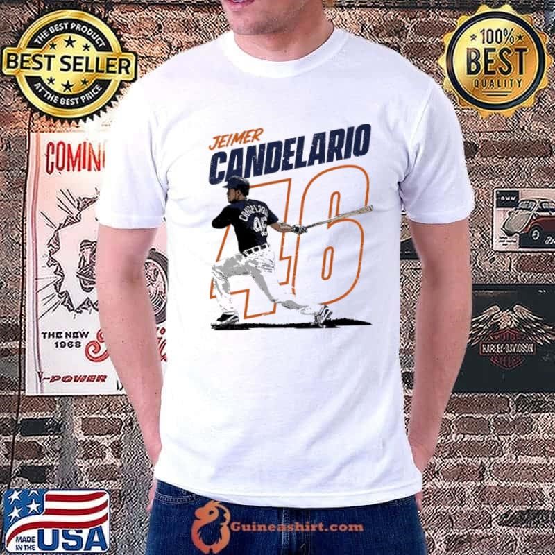 Jeimer Candelario American baseball third baseman Detroit Power T-Shirt
