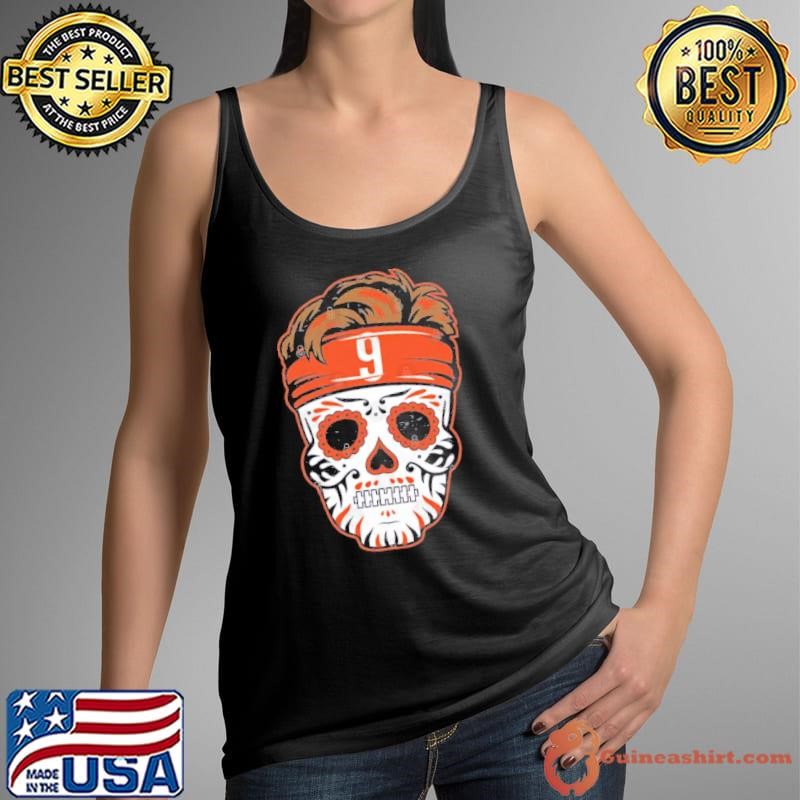 Joe Burrow Sugar Skull American professional football quarterback Tank Top