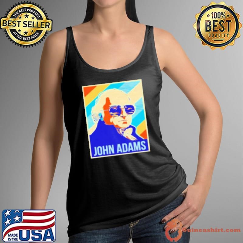 John Adams president retro patriotic retro Tank Top