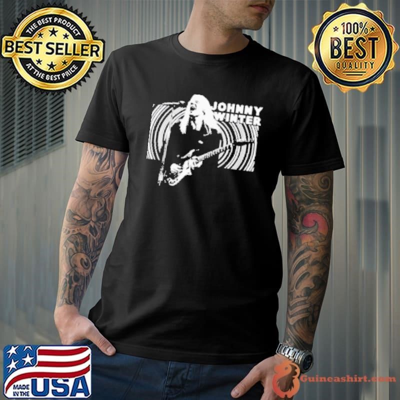 Johnny Winter Backlit Retro Unisex