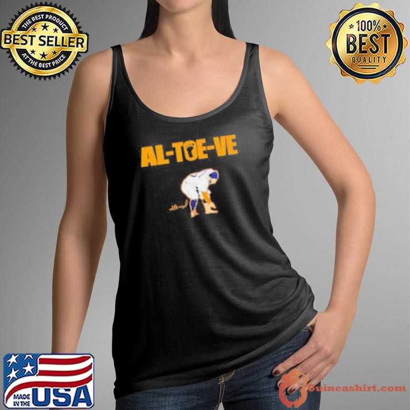 Jose Altuve al toe ve take off his shoe signature Tank Top