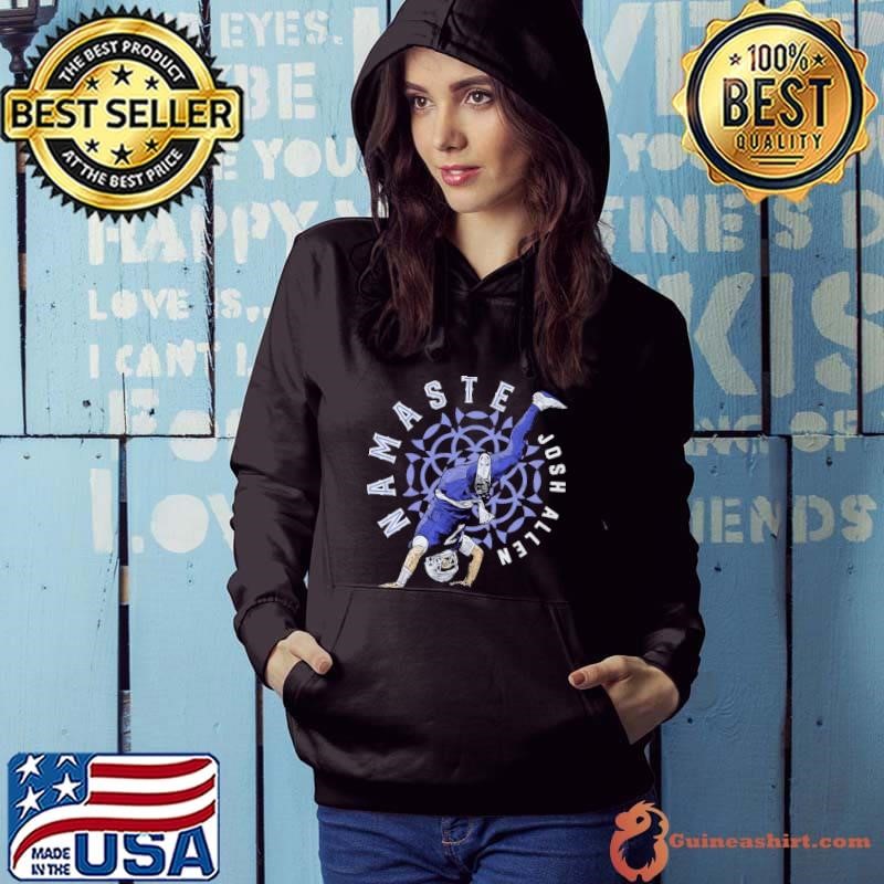 Josh Allen Buffalo Namaste American professional football quarterback Hoodie
